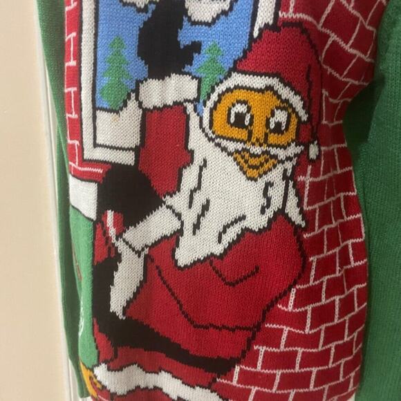 FOREVER 21 CHRISTMAS UGLY SWEATER MEN HOLIDAYS CHEERS ! Sz S kawaii Holidays - Picture 6 of 16